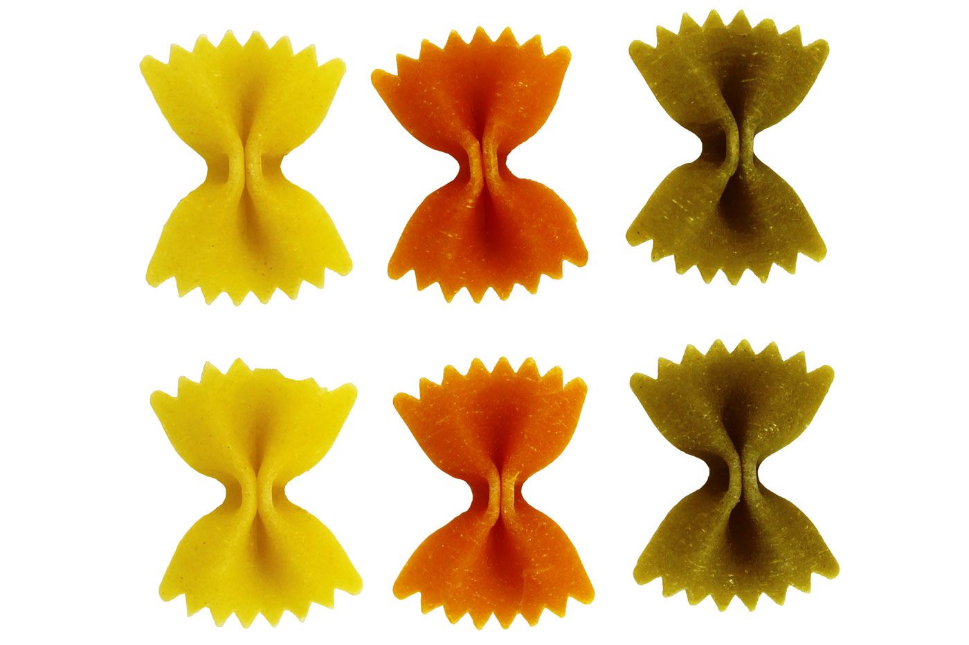 Bowties / Farfalle (Large) Rainbow